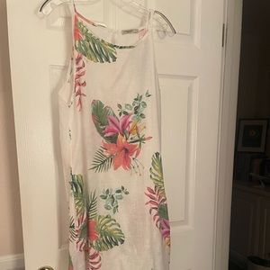Spaghetti strap summer maxi